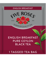 Five Roses English Breakfast Tea Envelope (200 x 2.5g)