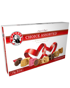 Bakers Choice Assorted Biscuits (1 x 1kg)