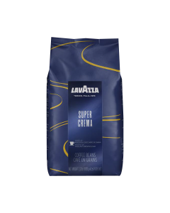 Lavazza Super Crema Espresso Coffee Beans (1 x 1kg)