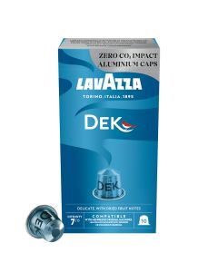 Lavazza Dek Decaf Nespresso Compatible Capsules 1X10
