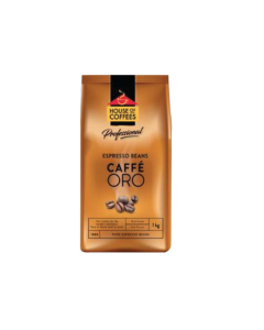 House of Coffees Caffe Oro Espresso Coffee Beans (1 x 1kg)