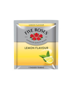 Five Roses Lemon Flavour Tea Envelopes (60 x 2.5g)