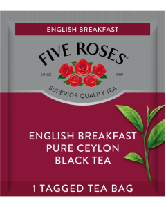 Five Roses English Breakfast Tea Envelope (200 x 2.5g)