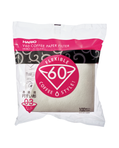 Hario 3 Cup Filter Paper White (1x100) 