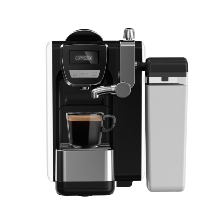 cover Th Loosen Solo Comfort Lavazza BLUE Fresh Milk Espresso Capsule Machine (White)